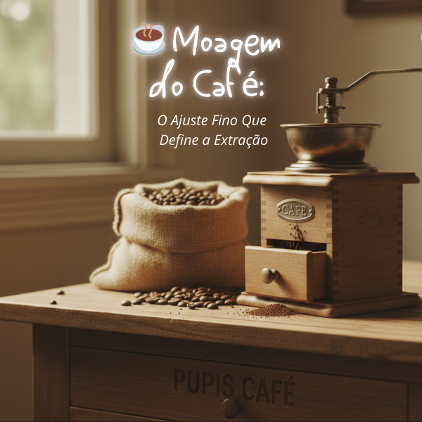 moagem do café, tipos de moagem, moagem grossa média fina, preparo de café, extração do café, café amargo, café ácido, cultura do café, pupis café